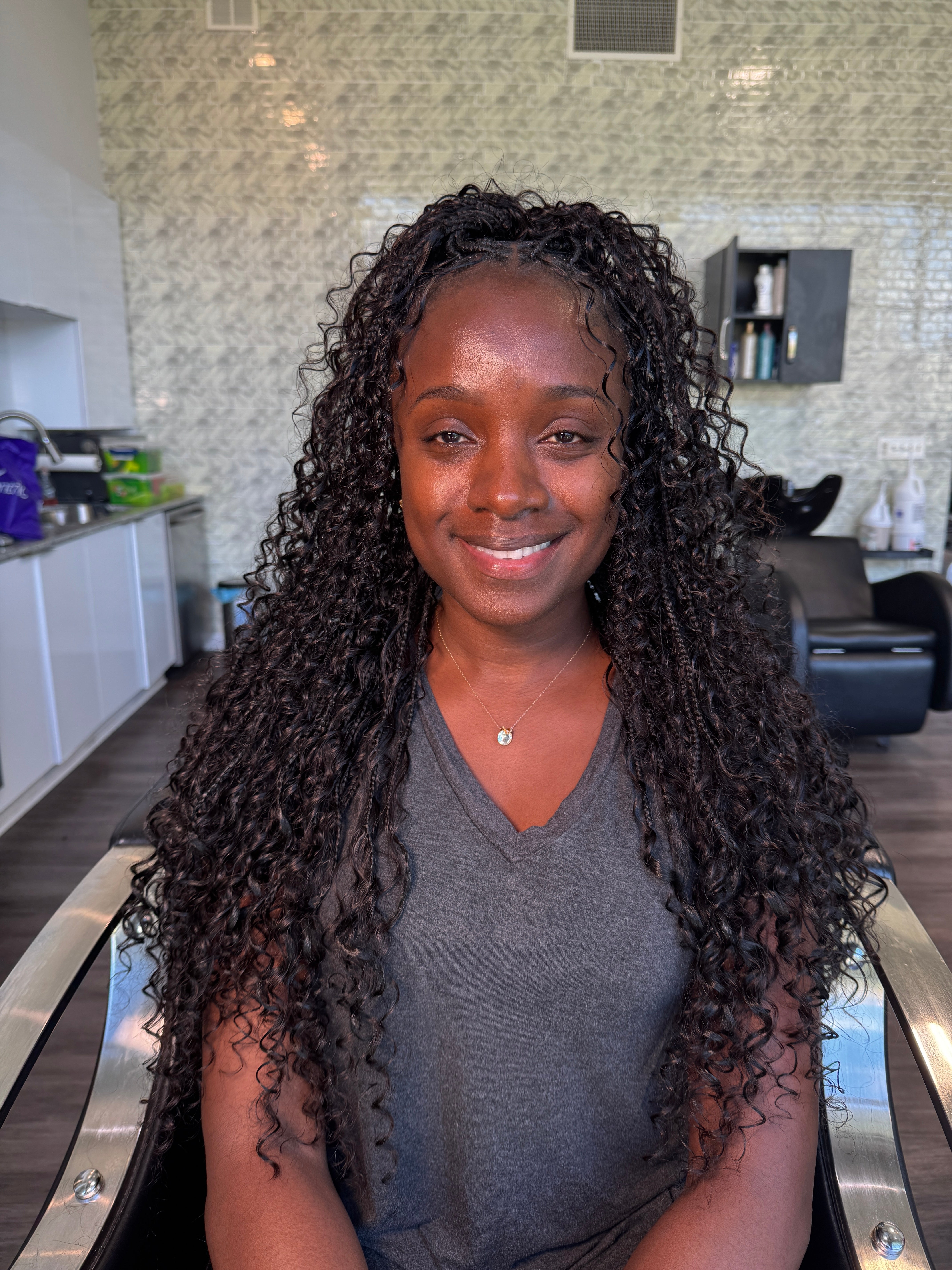 Pre-Divided Natural Black Deep Wave