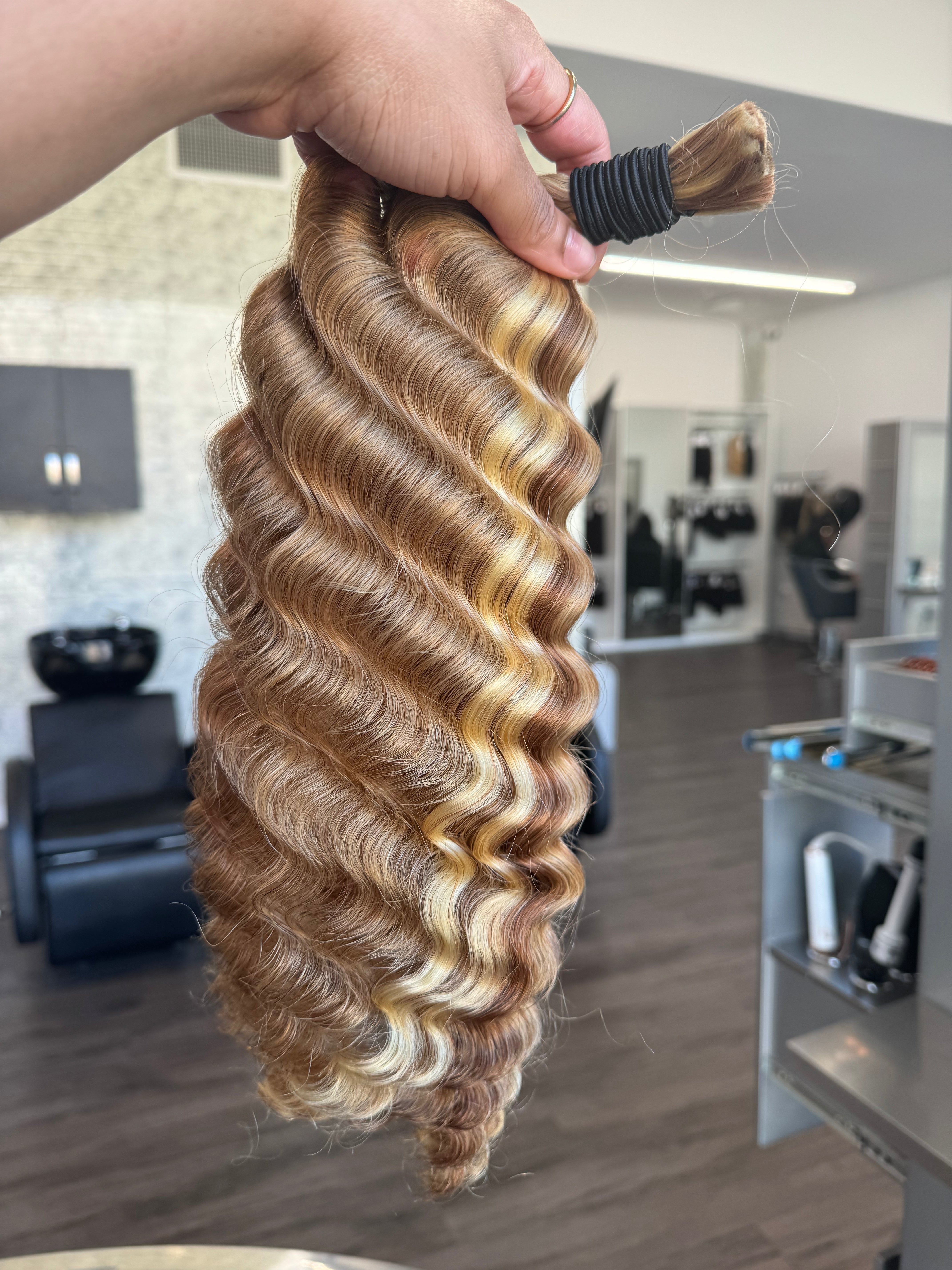 Custom Blend #27/30/613 Deep Wave Bulk