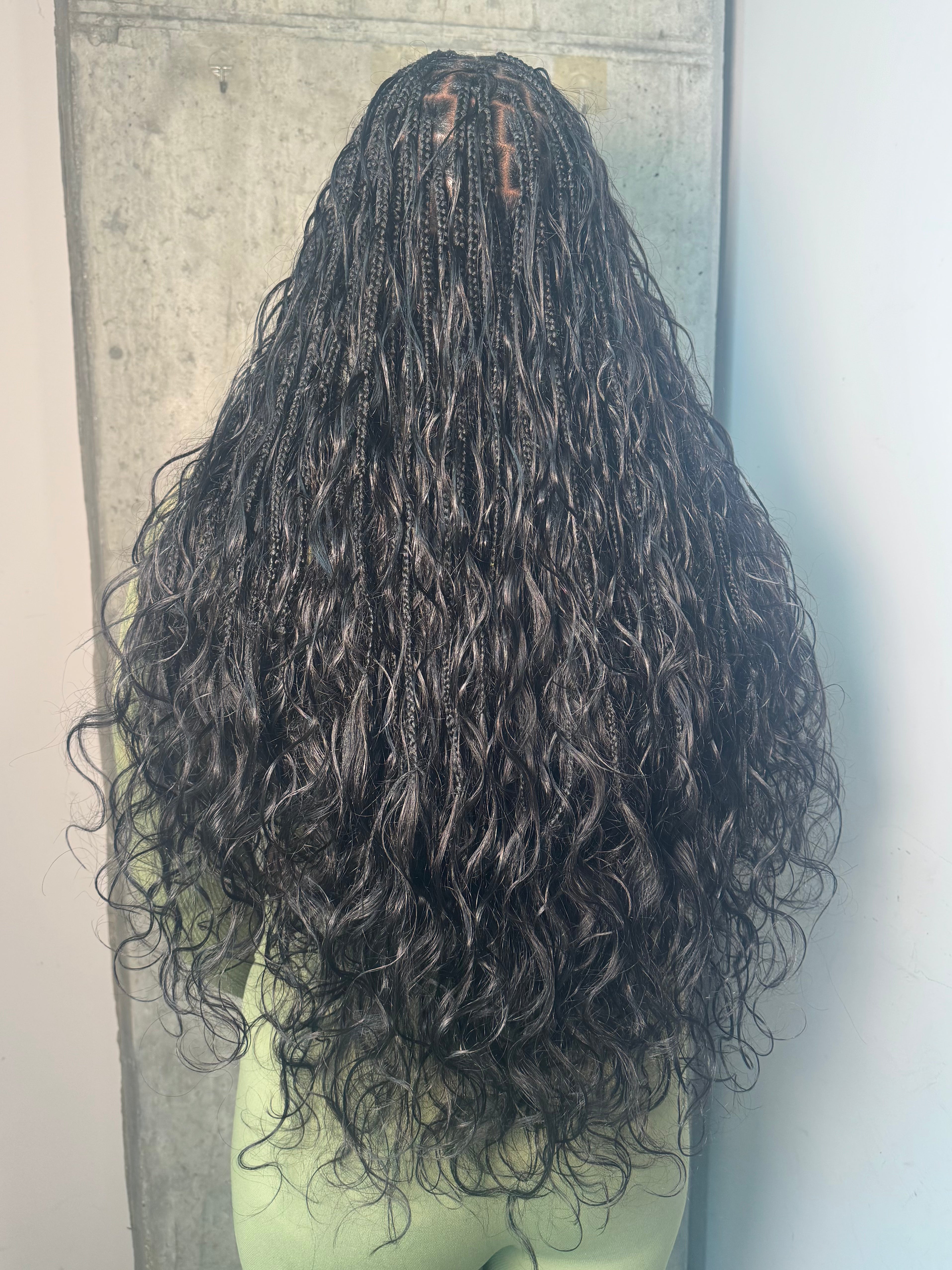 Natural Black Body Wave Bulk Human Hair