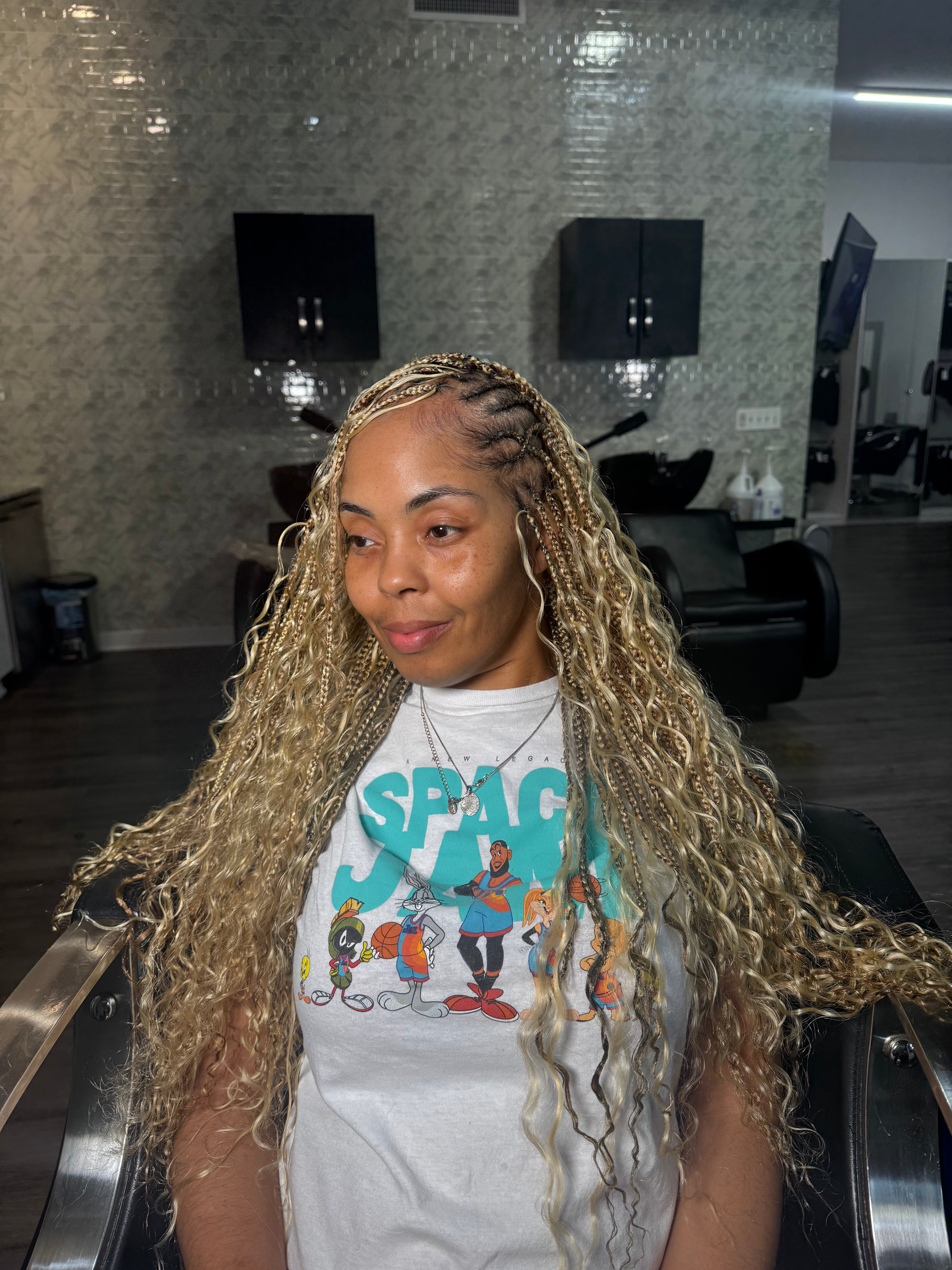 Blonde #613 Loose Wave Bulk Human Hair