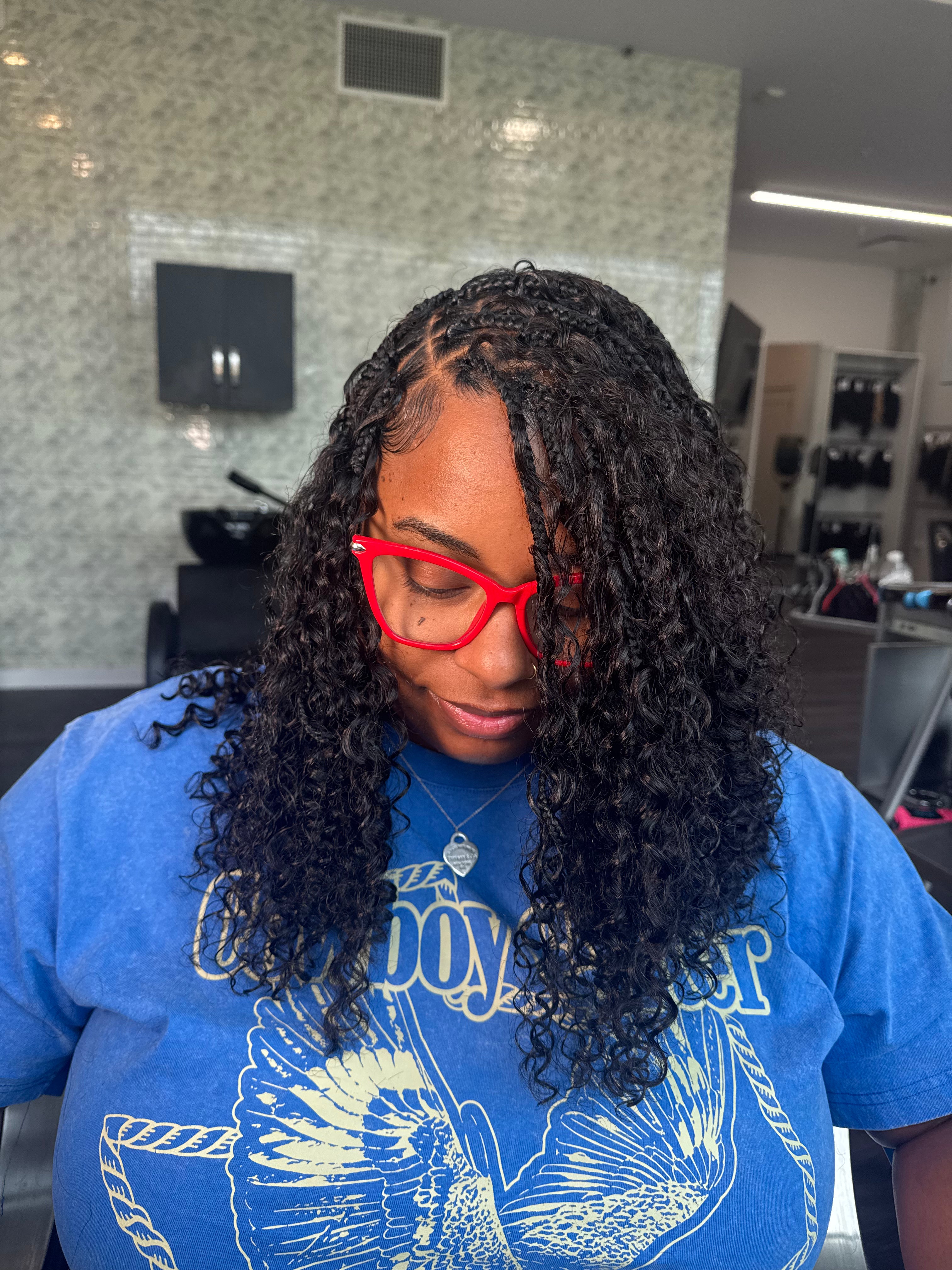 Natural Black Spanish Curly Bulk Human Hair