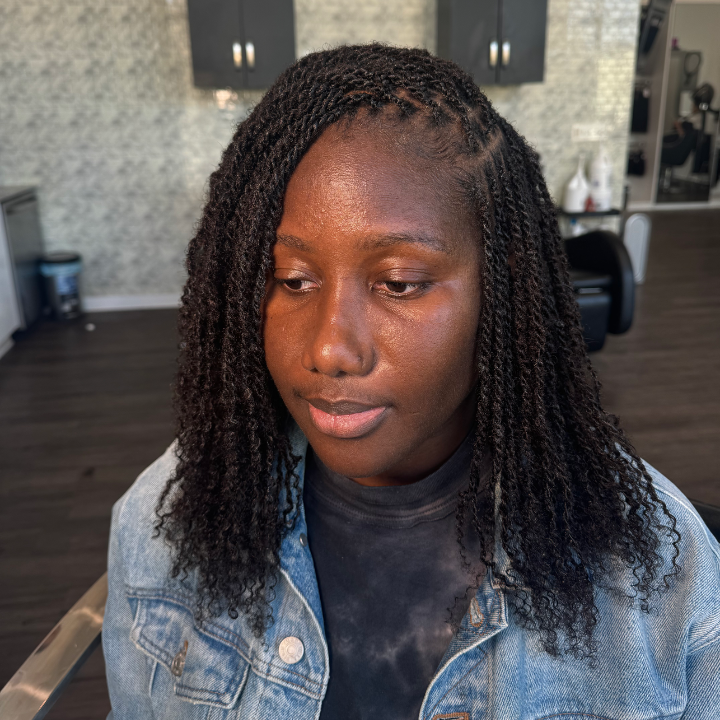 Afro Kinky Bulk Human Hair