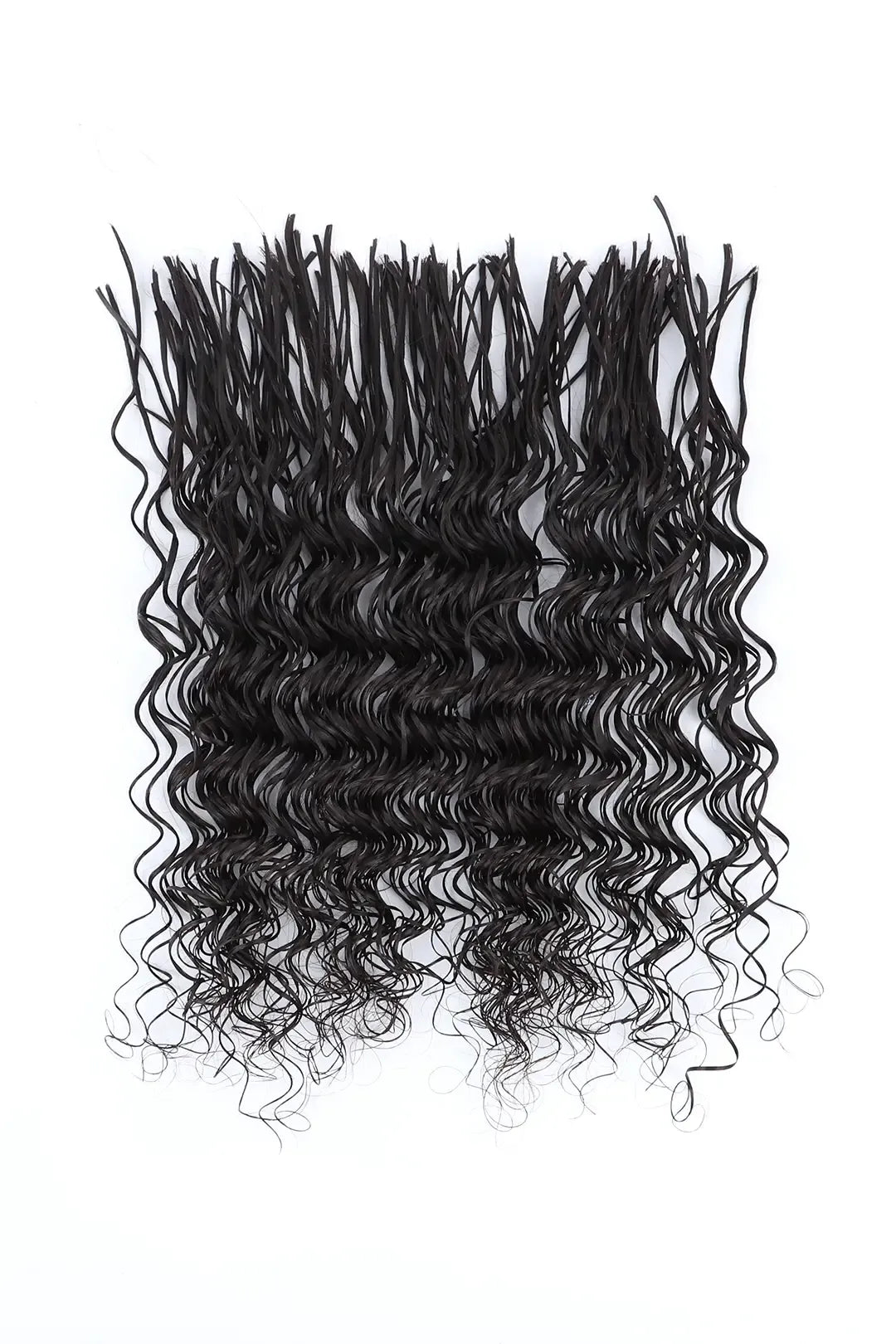 Pre-Divided Natural Black Deep Wave