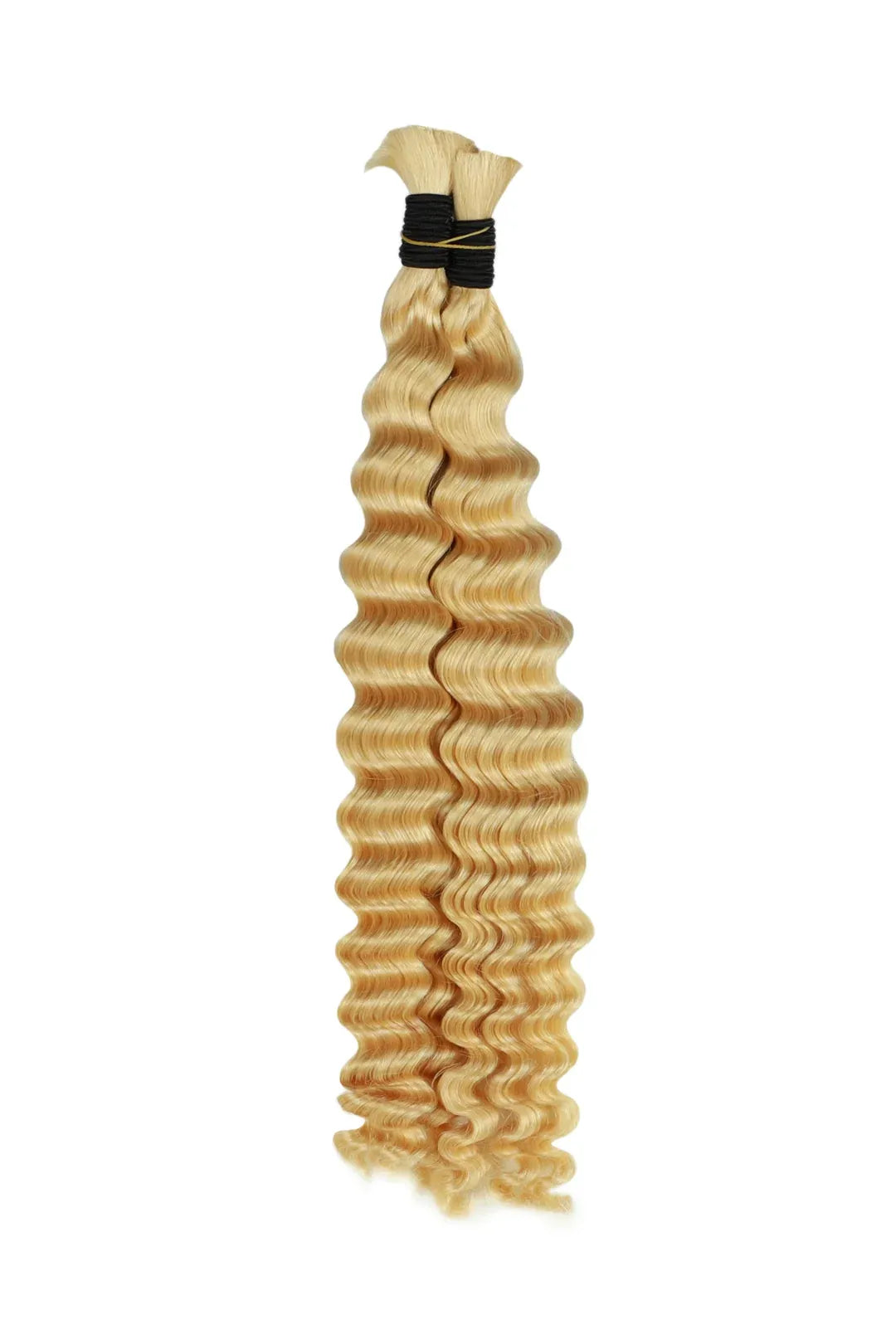 Blonde #613 Deep Wave Bulk Human Hair