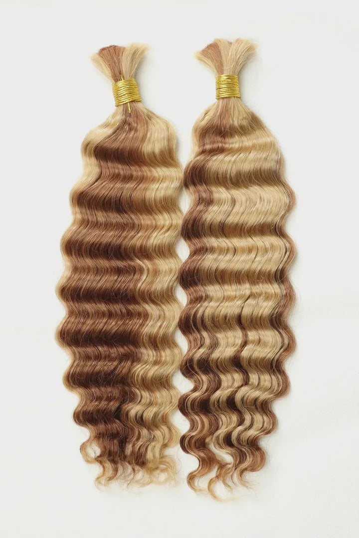Mix Blend #27/30 Deep Wave Bulk Braiding