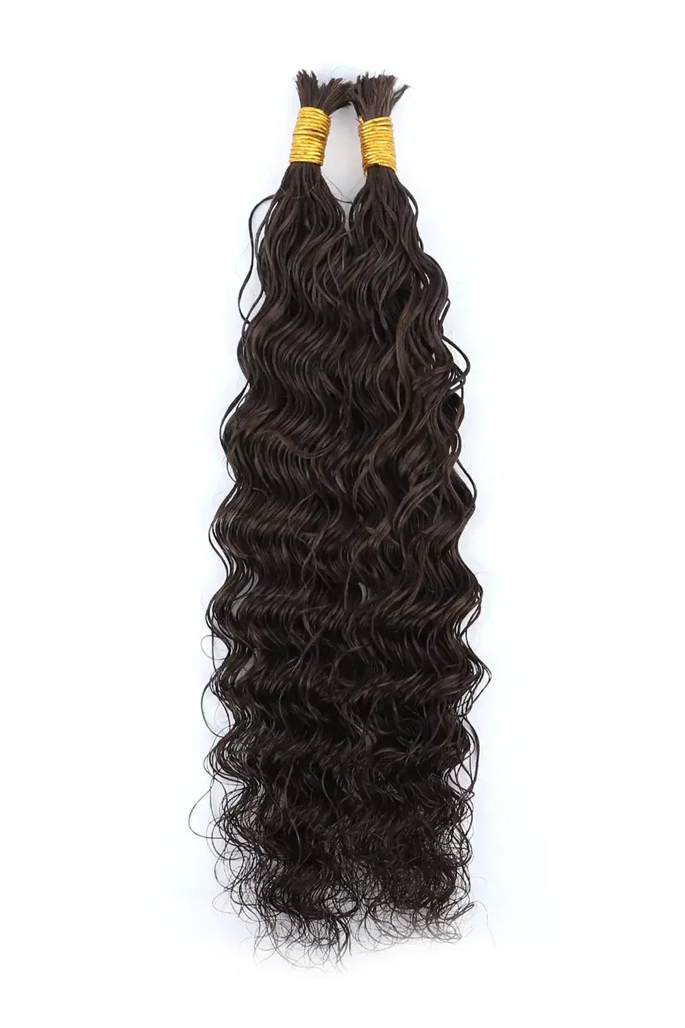 Pre-Divided Natural Black Deep Wave