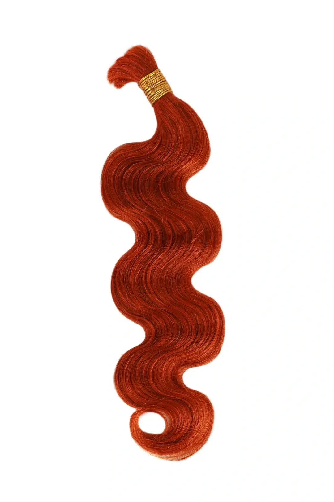 Cowboy Copper #350 Body Wave Bulk Human Hair