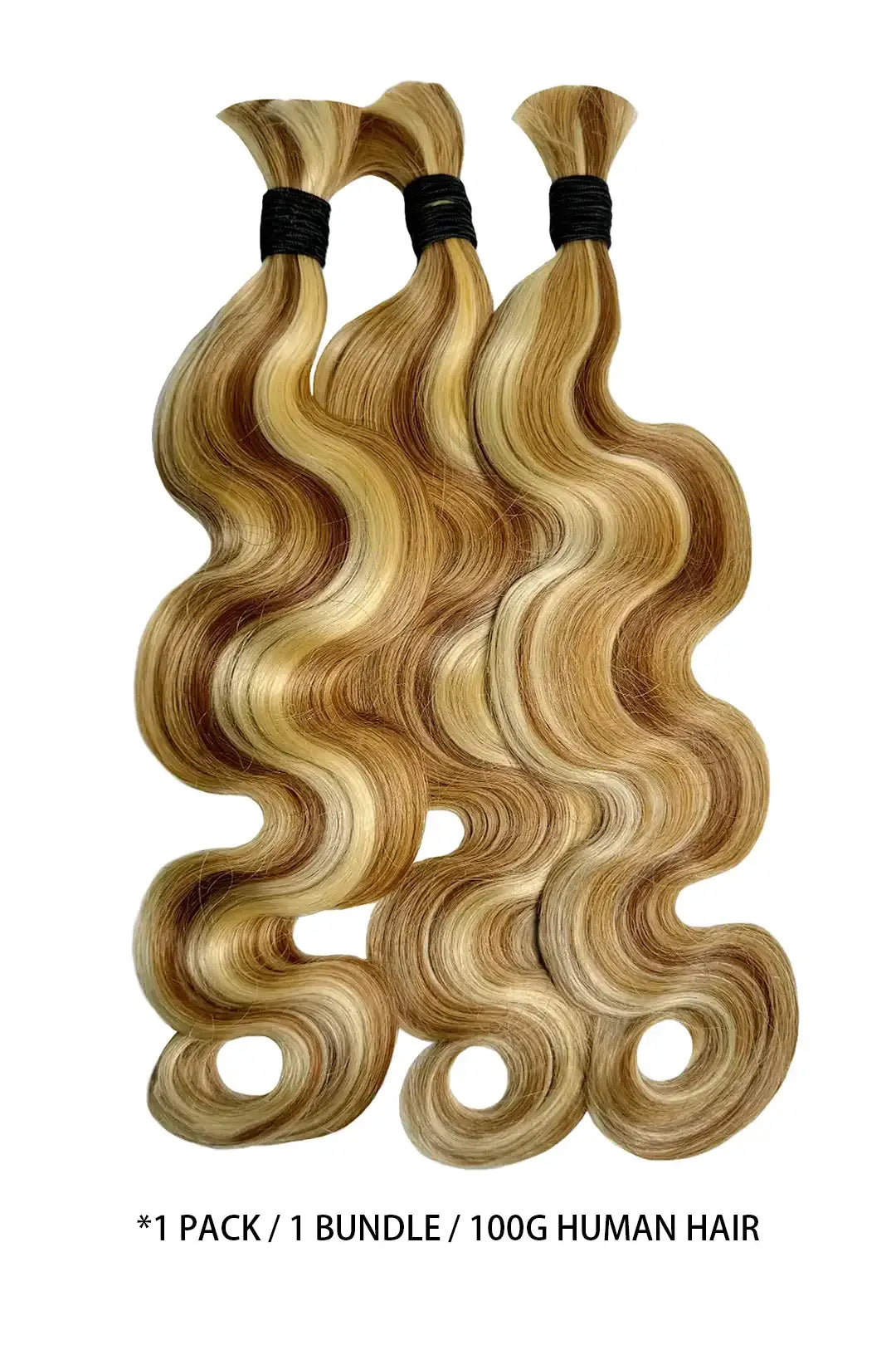 Custom Blend #27/30/613 Body Wave Bulk Hair