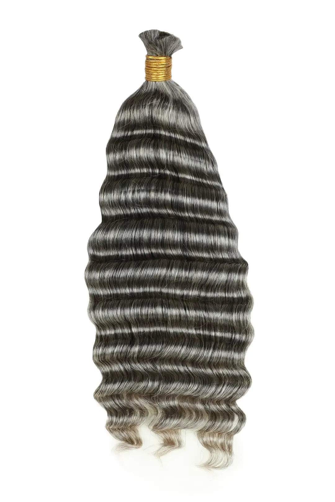 Salt and Pepper Bulk Hair Deep Wave