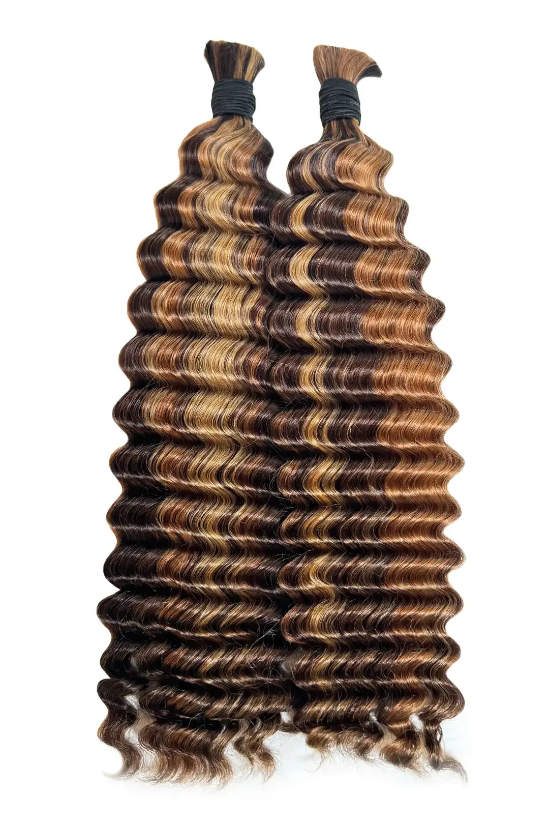 Custom Blend #4A/27/30 Deep Wave Bulk Hair