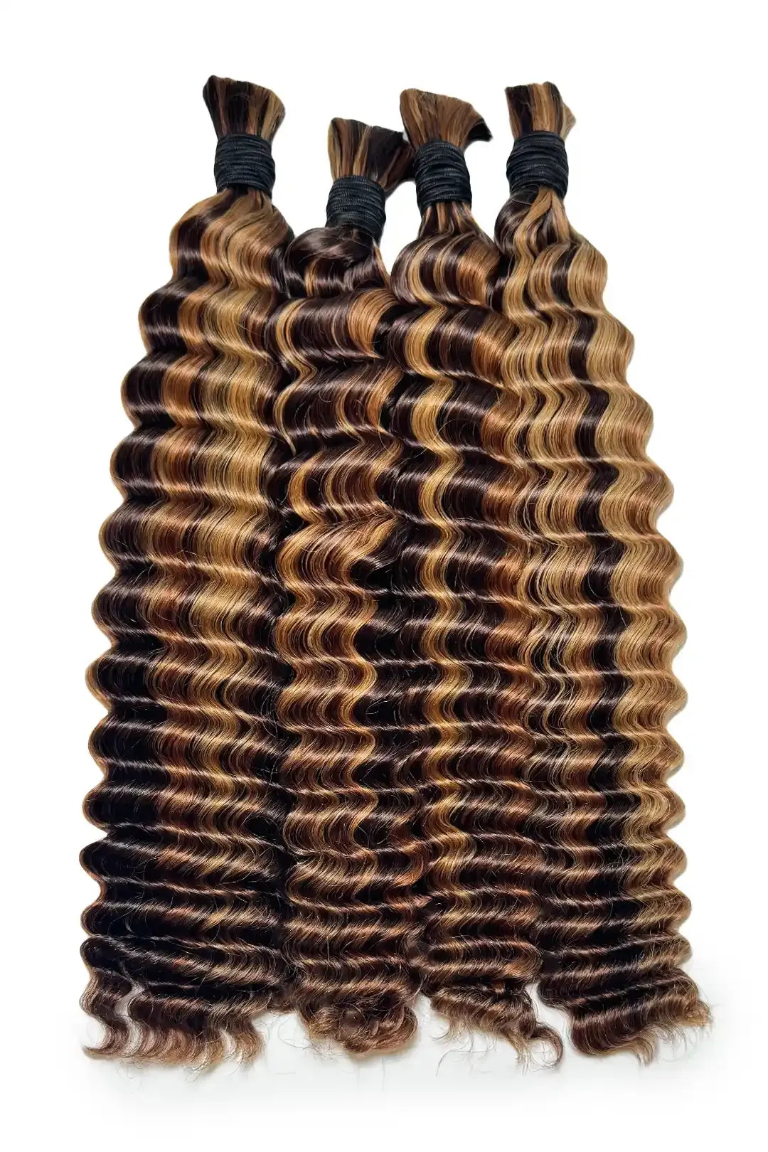 Custom Blend #4A/27/30 Deep Wave Bulk Hair
