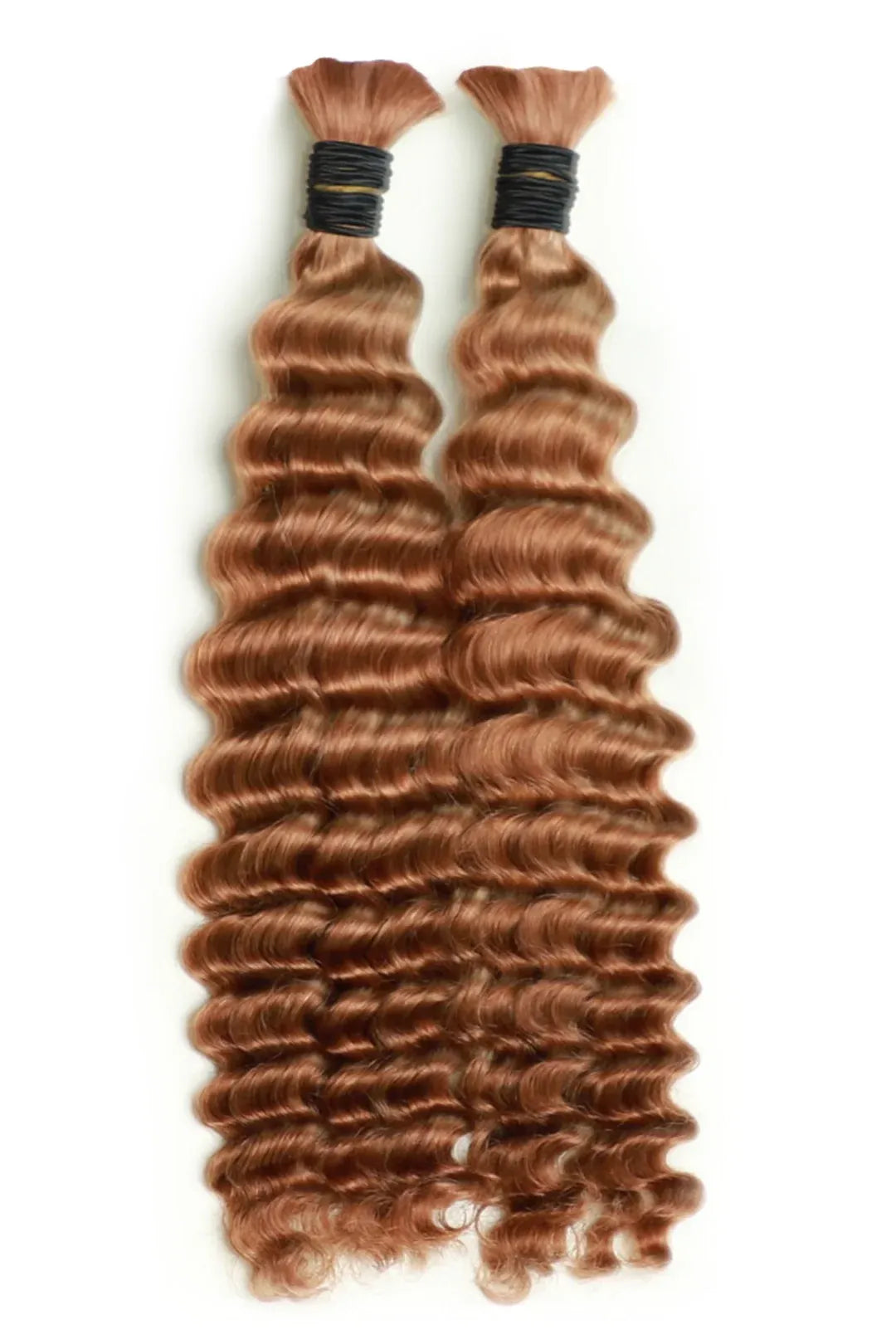 Brown #30 Bulk Hair Deep Wave