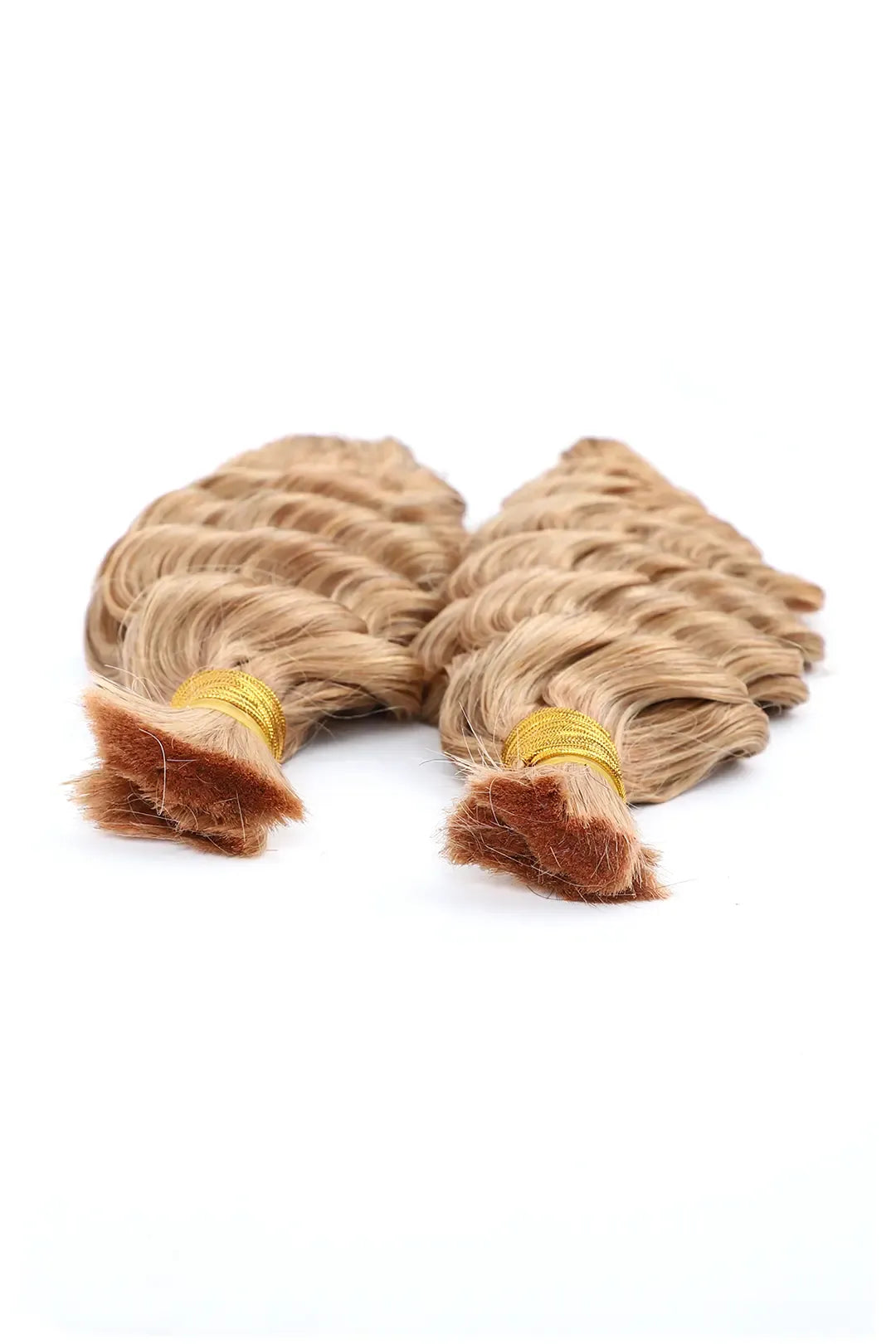 Honey Blonde #27 Bulk Hair Loose Curly
