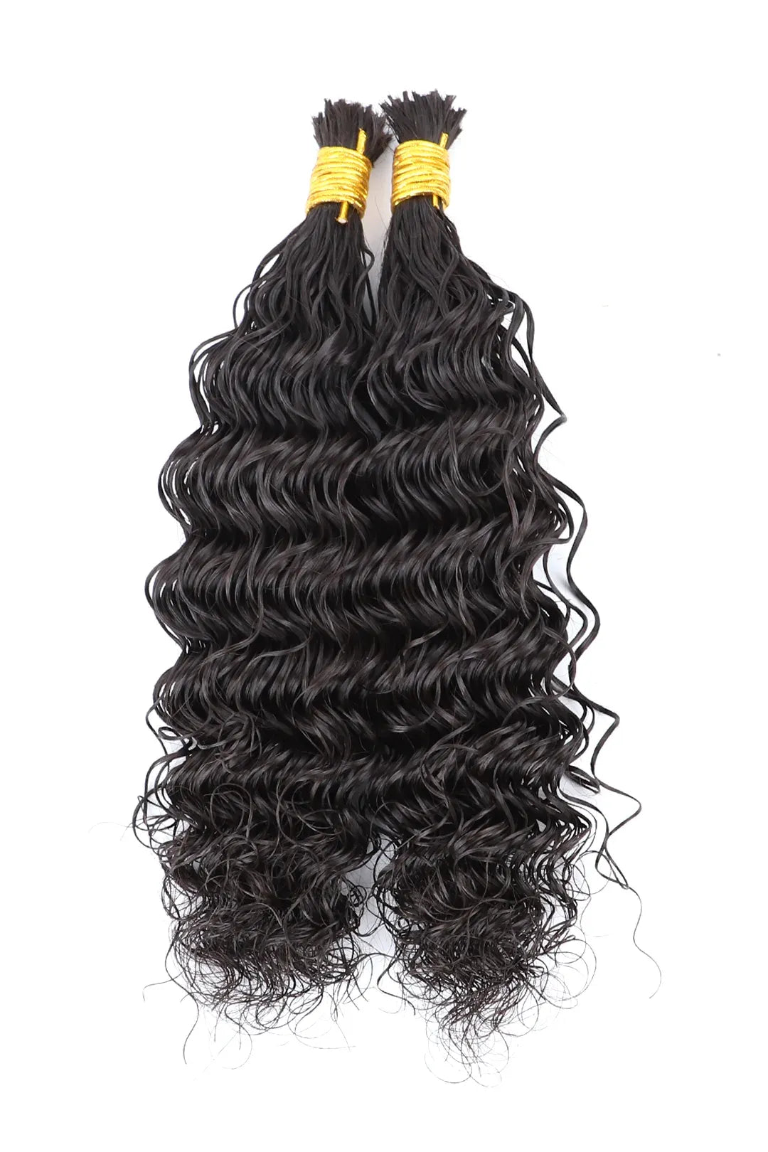Pre-Divided Natural Black Deep Wave
