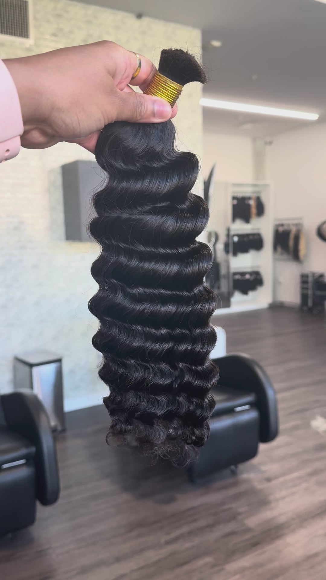 Natural Black Deep Wave Human Hair