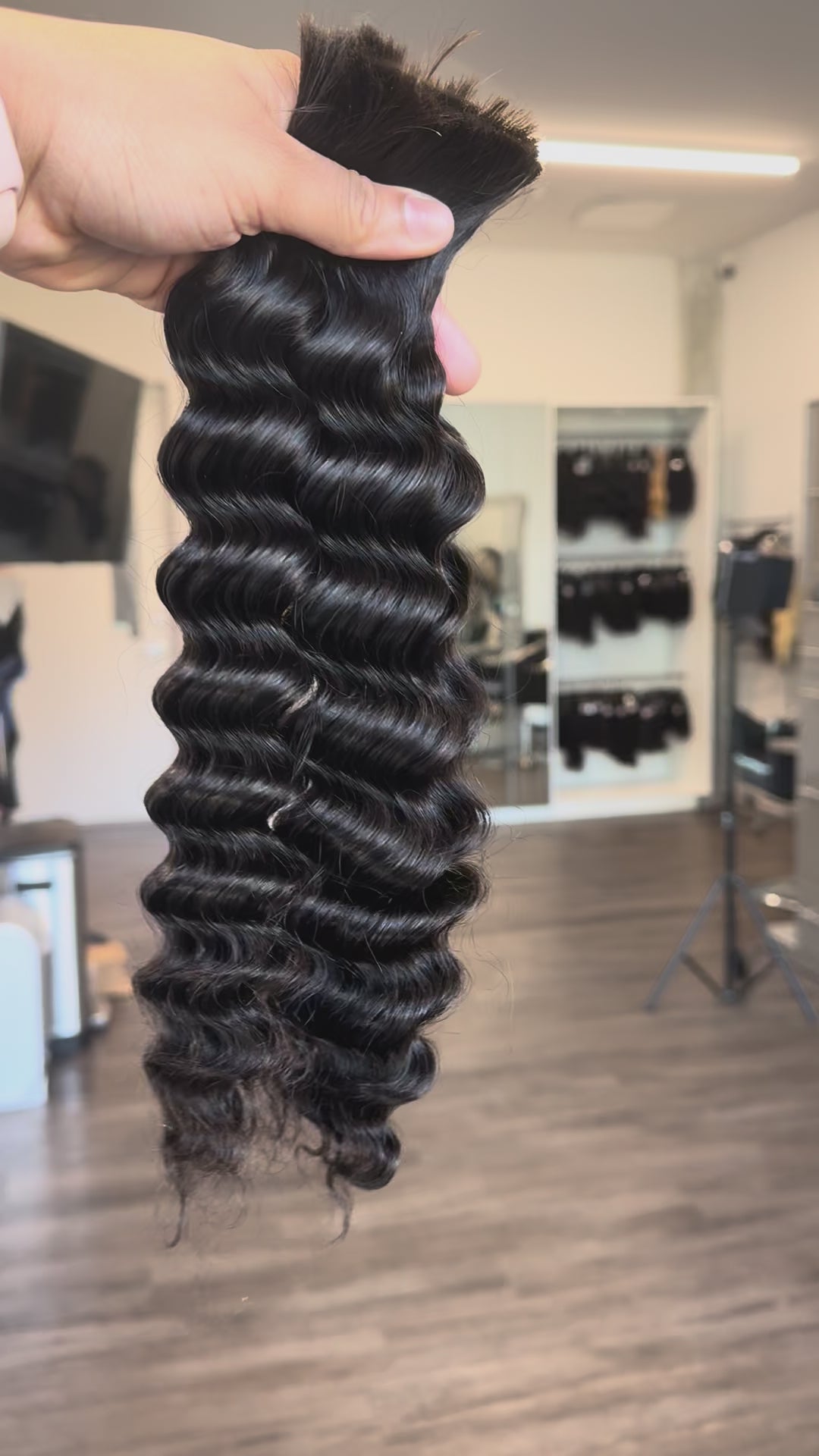 Natural Black Deep Wave Human Hair