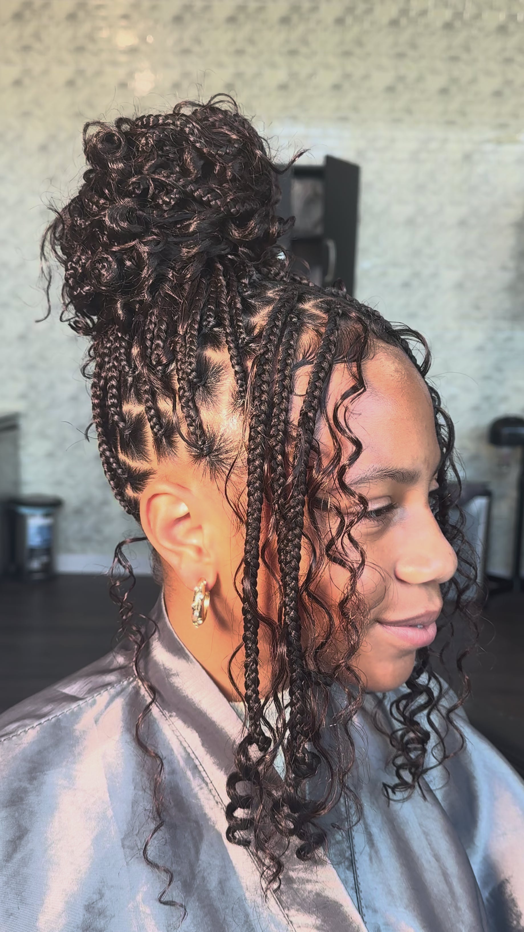 Chocolate Brown #4 Deep Wave Bulk Human Hair