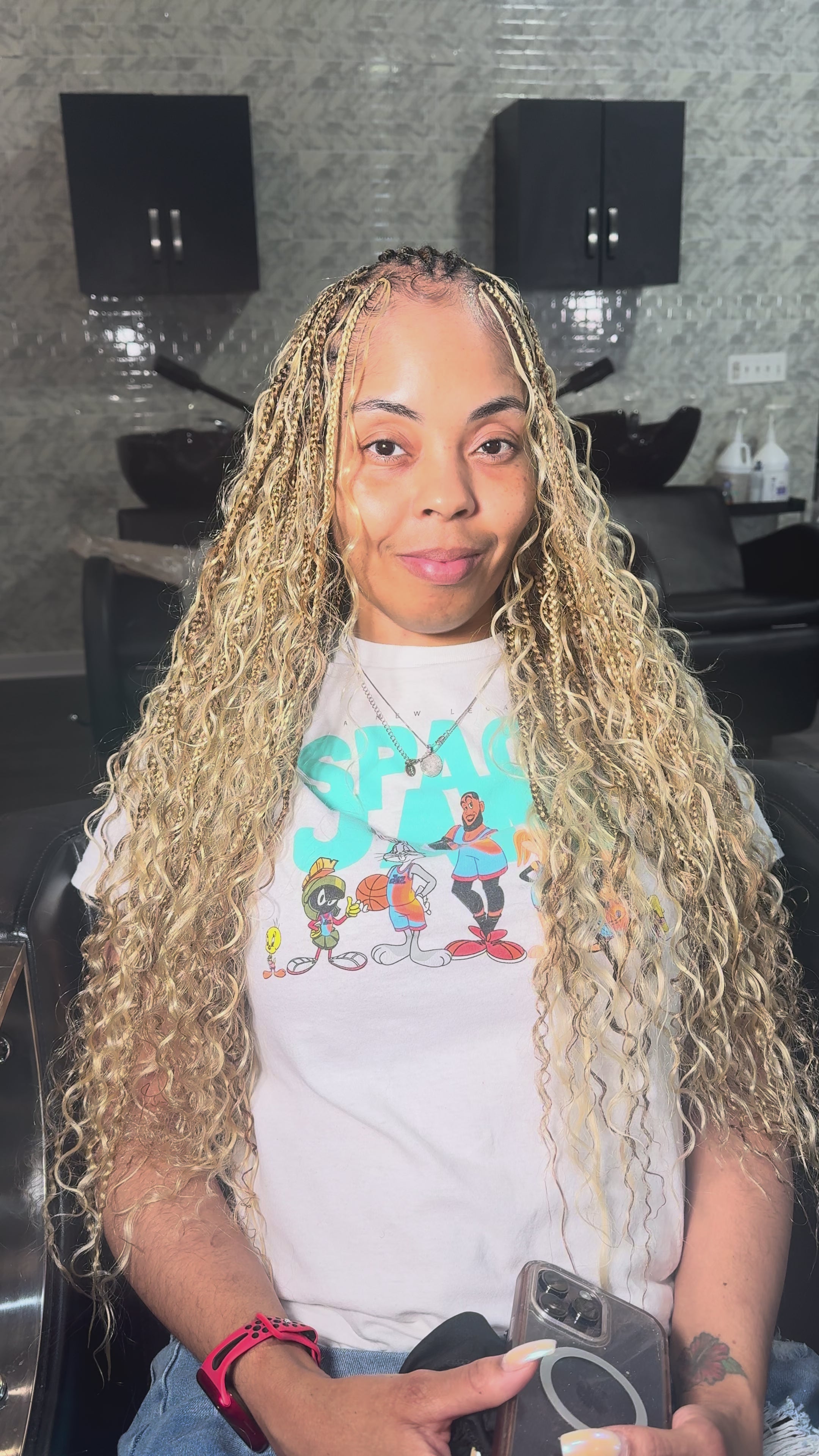 Blonde #613 Loose Wave Bulk Human Hair