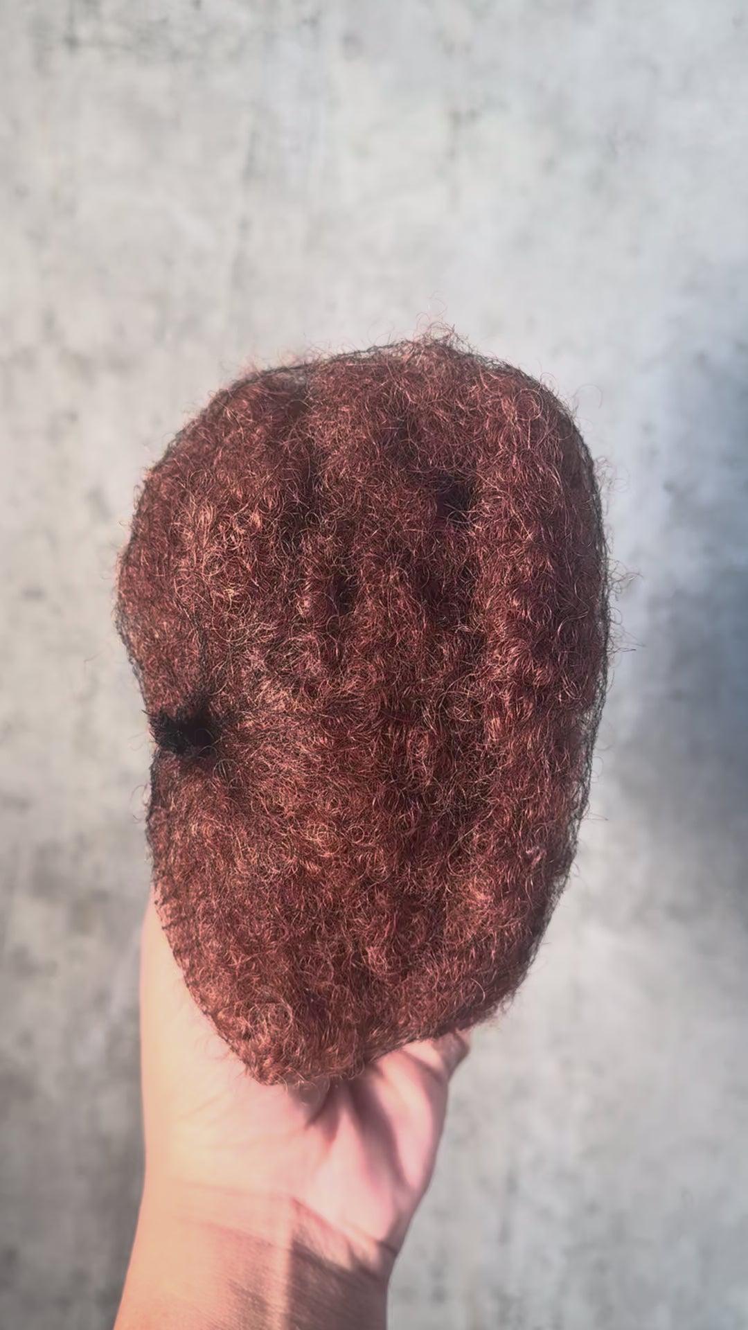 Afro Kinky #33 Brown Bulk Human Hair